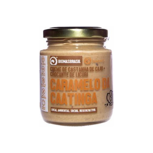 Kit 3x: Caramelo Da Caatinga Pasta Castanha/licuri Bioporã