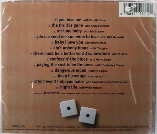 Cd B.b. King Deuces Wild - Import. Lacr. C/ Bar Code Lat.