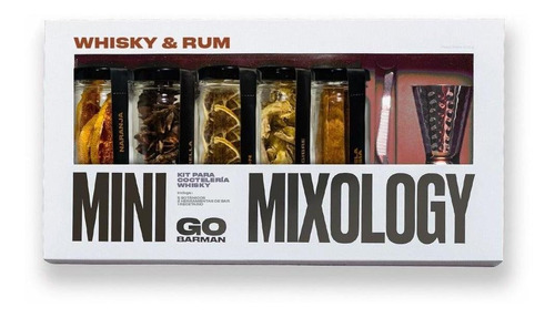 Mini Mixology Whisky & Rum Grab&go Kit - Go Barman