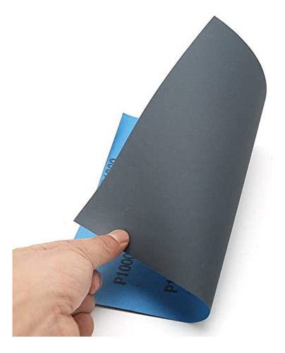 Lotfancy Papel De Lija De Grano 1000, 9 X 11 Pulgadas, 30 Pi