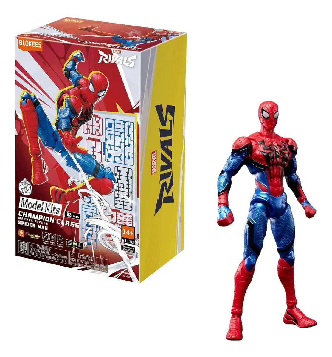 Blokees Marvel Rivals Champion Class: Spider-man 81118