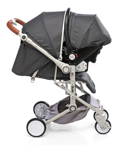 Imagen 7 de 8 de Cochecito Paseo Bebes C/ Huevito Butaca Felcraft Suki