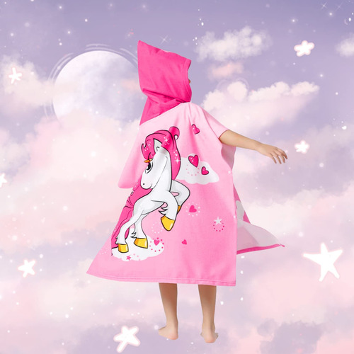 Yostyle Toalla De Baño Para Niños De Playa Con Capuchaponcho