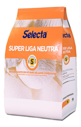 Super Liga Neutra Estabilizante Selecta Pacote 1kg