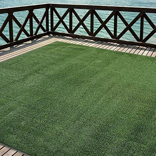 Alfombra De Césped Al Aire Libre En Hierba Artificial Verde