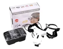 Comprar Lupa Visera De Cabeza 2 Led 5 Lentes Portátil 