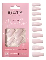 Comprar Kit Uñas Postizas Presson Completo Autoadhesivas Coffin Nude