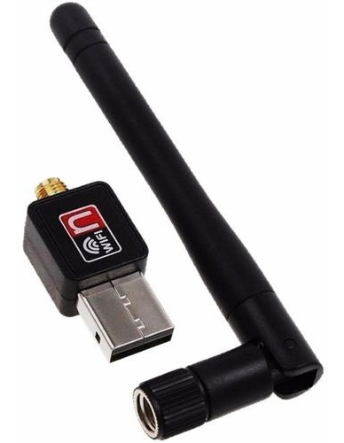 Adaptador Wireless Usb Wi-fi Com Antena