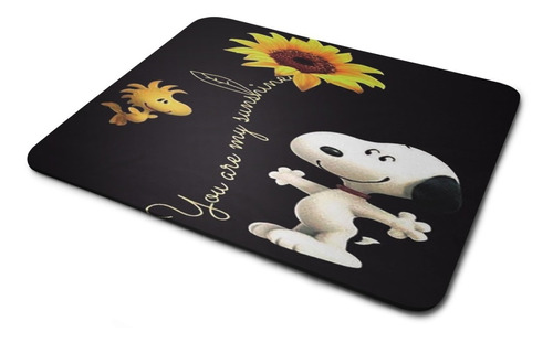 Mouse Pad Snoopy Mi Sol Almohadilla Personalizada Tapete