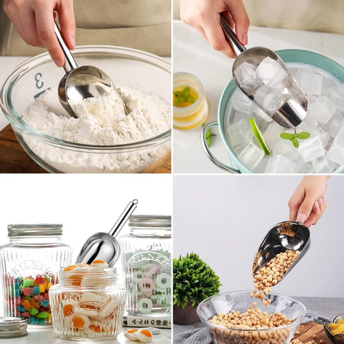 Pala Para Comida, Pala Para Hielo De Acero Inoxidable