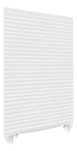 Persianas Plisadas Temporales, Corte A Blanco 90x180cm