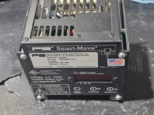 Power Electronics Msm5a Power Industrial (Usado)