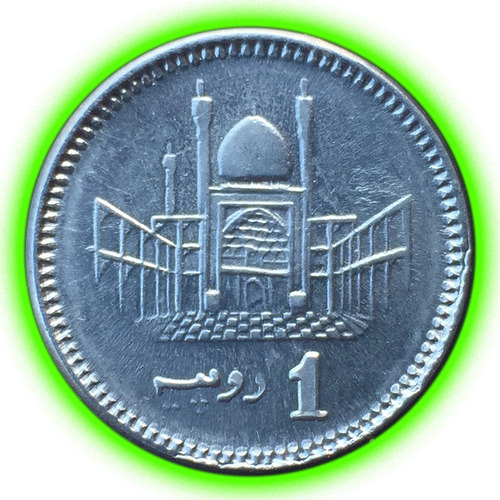 Pakistán - Moneda 1 Rupia 2012 - Mezquita ¡ Sin Circular !