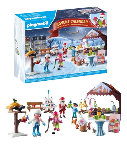 Calendario De Adviento Playmobil 71472 Mercado Navidad