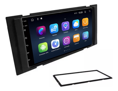 Multimidia Versa 15/19 7p Android Carplay 64gb Play