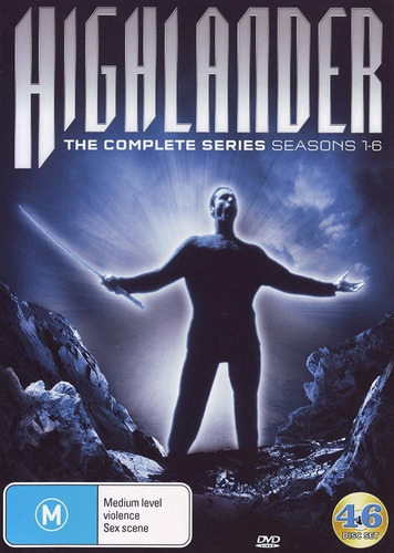 Highlander 1992 Serie Completa Temporada 1 - 6 Boxset Dvd