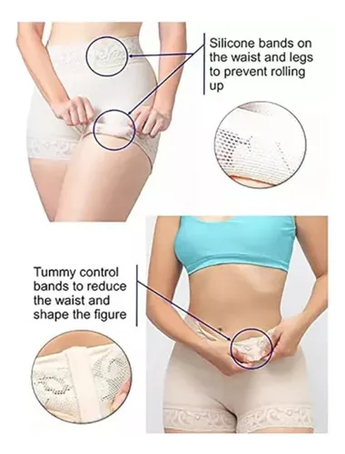 L Curvy Fajas Para Mujer, Encaje Diario,levanta Com Gluteos