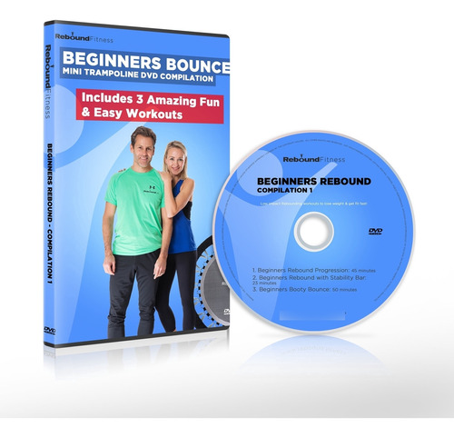 Beginners Bounce Mini Trampoline Dvd Compilation. Includes 3