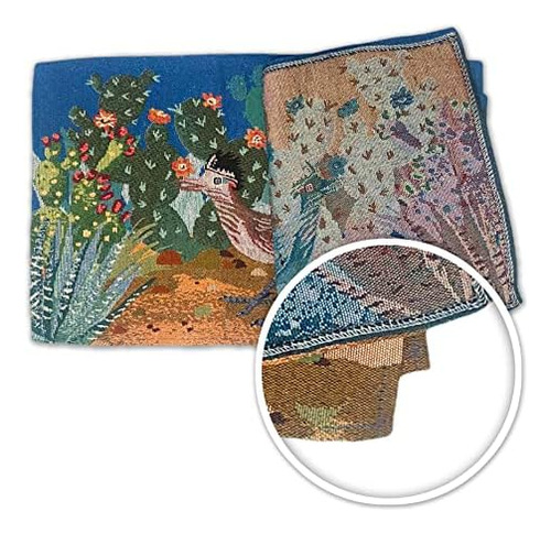 Roadrunner Placemats (juego De 4) (13 X 19) Manteles Tejidos