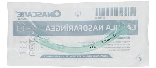Cánula Nasofaríngea Nascare (seleccionar Medida)