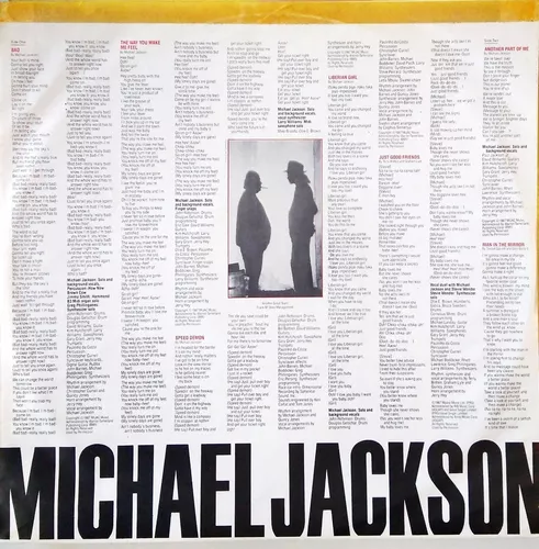 Vinilo Michael Jackson - Bad (1987)