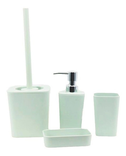 Imagem 3 de 4 de Kit Banheiro Com Acessórios 4 Peças