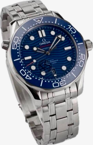 Reloj Compatible Con No Omega Seamaster Suizo (Reacondicionado)