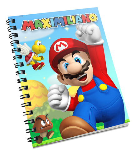 10 Pzs. Invitación O Recuerdo Libreta 1/4 Personalizada Celeste