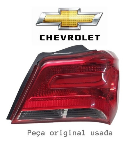 Lanterna Chevrolet Onix Lt Ltz Lado Direito 2017 - 2019 Fume