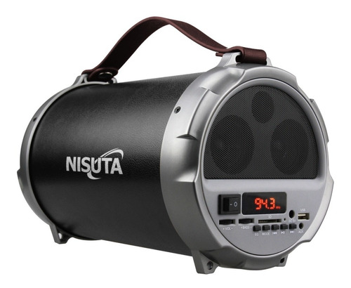 Parlante Bluetooth Portable Nisuta 15w Rms Fm Usb Sd Aux