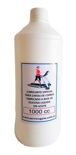 Silicona Lubricante Cinta Correr 1000cc Dosifica Servicegym