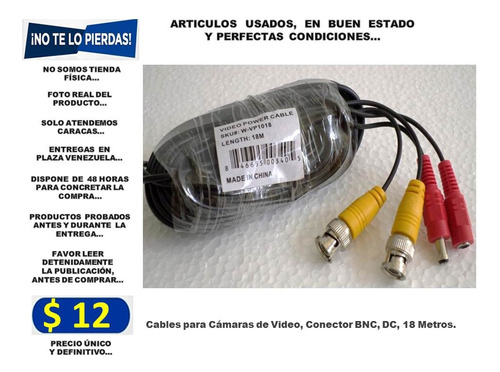 Cables Para Cámaras De Video 1