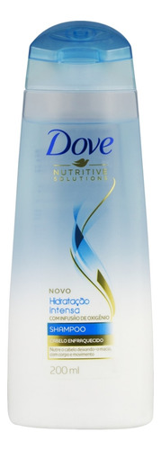 Shampoo Dove Hidratacao Intensa Com Infusao De Oxigenio 200m