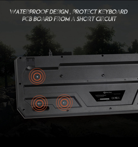 Imagen 9 de 10 de Teclado Mecanico Gaming Meetion Mt K 9320 Retroiluminado