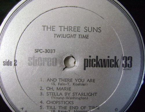 The Three Suns / Twilight Time 1 Disco Lp Vinilo (Usado)