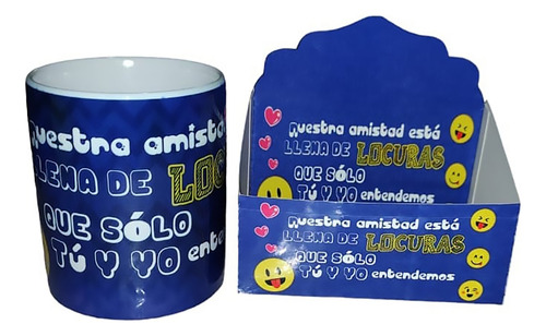 10 Tazas San Valentin Con Cajita