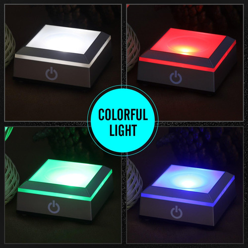 Base De Luz Led Esférica Para Espectáculo De Bolas De Crista