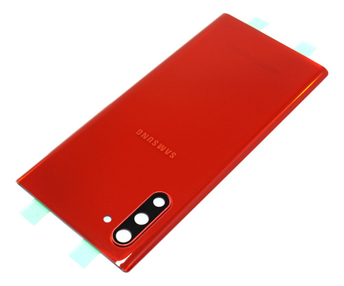 Refaccion Tapa Trasera Para Galaxy Note 10 N970 Rojo