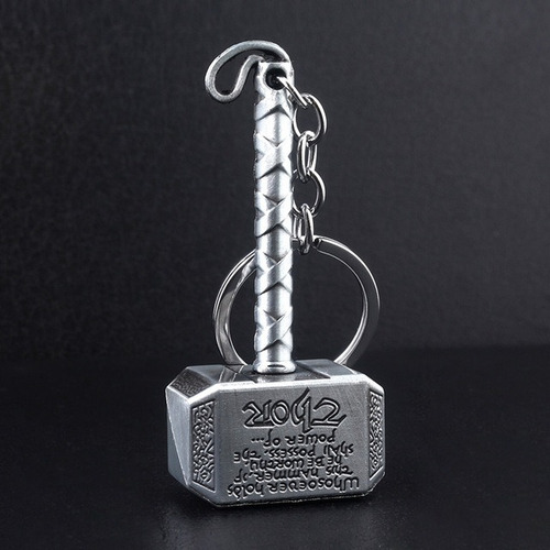 Llavero Avengers De Coleccion Martillo De Thor Metal Regalo