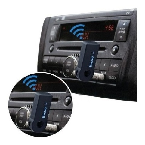Receptor Bluetooth Manos Libres Musica Audio Auto Hogar 3,5m
