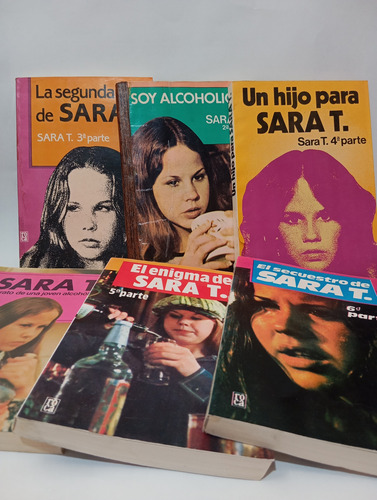 Sara T Una Joven Alcoholica 6 Tomos Editorial Roca (Usado)