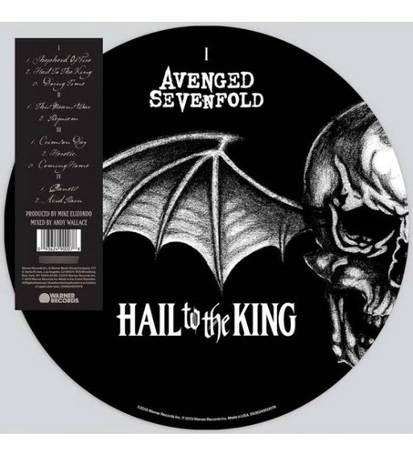Vinilo Avenged Sevenfold Hail To The King Nuevo Y Sellado