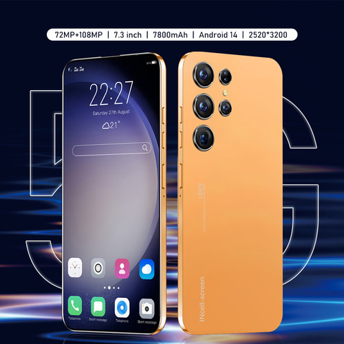 Smartphones S25 Ultra, Teléfono Inteligente De 7.3 Pulgadas