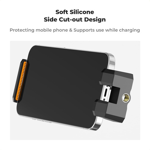 Soporte Adaptador Kf Concept Para Iphone Samsung Ipad Surfac Negro