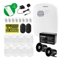 Comprar Kit Alarme Intelbras 8 Sensores De Presença Sf E 2 Sirenes