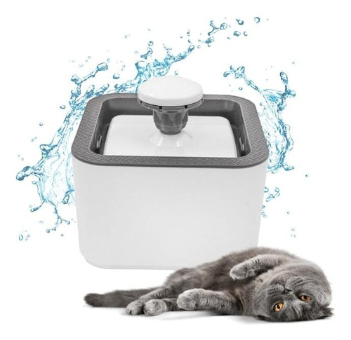 Fuente Bebedero Automático Para Mascotas Silencioso