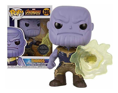 Funko Pop! Marvel Thanos 296 Wit Exclusivo Original Avengers