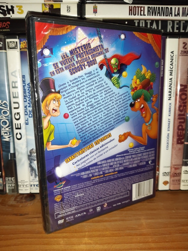 Dvd Scooby Doo Miedo Al Escenario