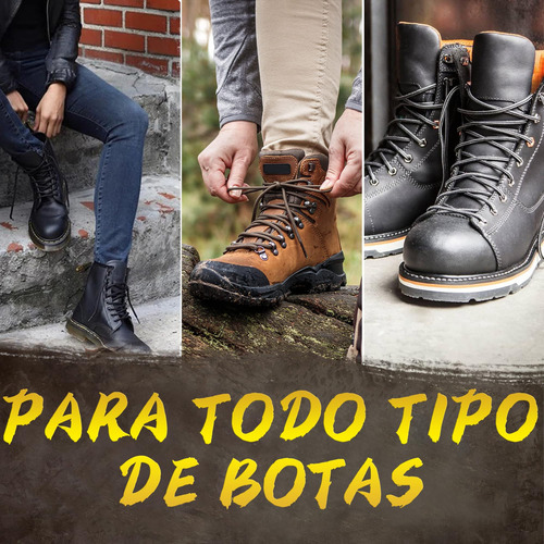 Round Boot Cordones Resistentes, Cordones De Zapatos