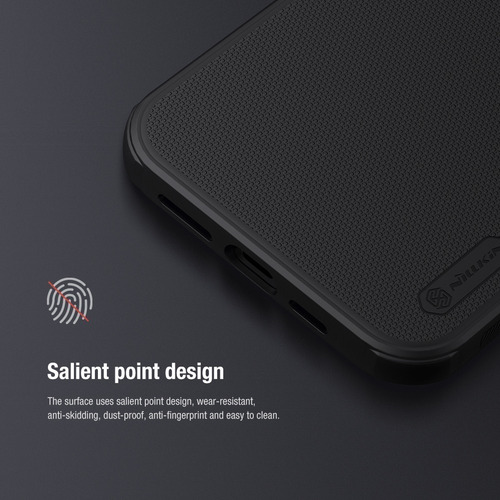 Imagen 5 de 5 de Carcasa Nillkin Frosted Para iPhone 13 / Mini / Pro / Max